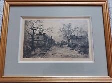 Adolphe Appian, (1818-1898) - Une rue du village d'Artemare, Ain