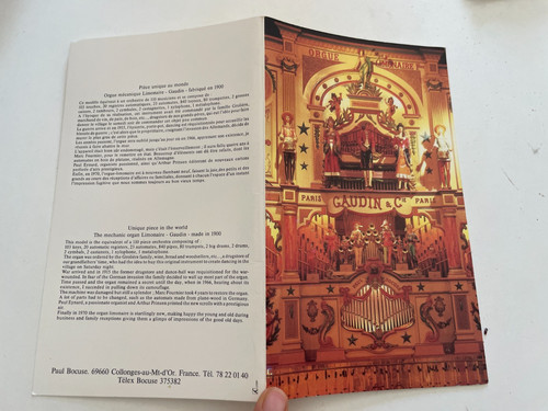 Carte menu paul - carte,