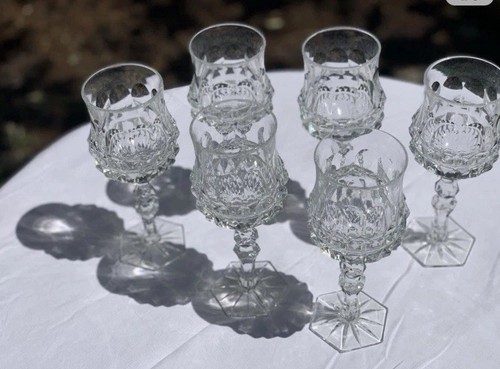 Verres eau cristal de - 6,
