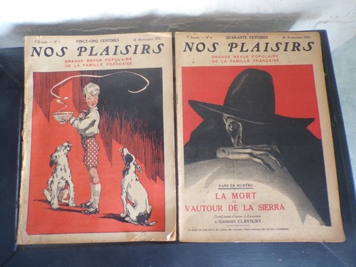 Revues anciennes nos plaisirs - revues,