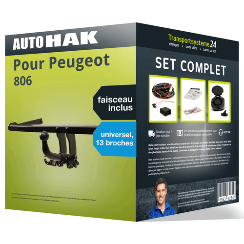 Attelage amovible auto - auto, hak
