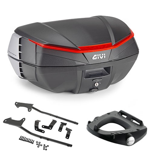 Kit top case v49n givi - kit,