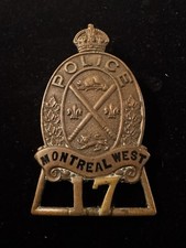 Rare Insigne Badge Police