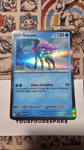 Suicune 026 094 neuf holo - suicune, 026/094