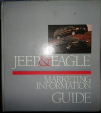 Guide d'information marketing Jeep Eagle 1993 manuel  