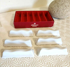 porte couteaux 6 Seltmann Weiden céramique vintage