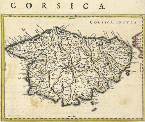 Corse original carte - original, ancienne