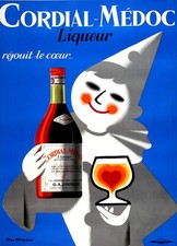 Affiche liqueur vintage - liqueur,
