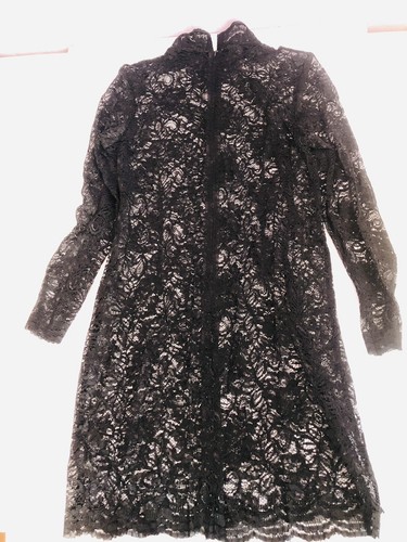 Robe dentelle noire the - en,