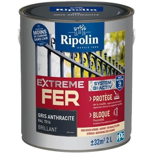 Peinture fer ripolin - fer,