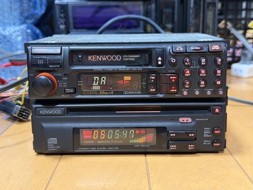 Kenwood 1din cassette deck - cd,