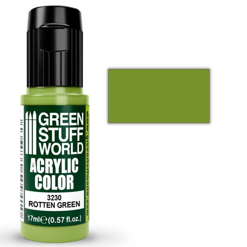 Peinture maquette rotten - maquette, green