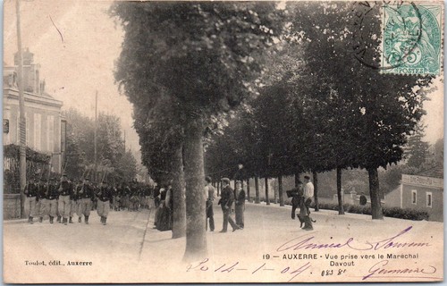 Auxerre vue prise vers - vue, le