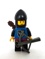 - LEGO - Castle - Minifigure - CAS005 - Black Falcon - 6062 6102 6103