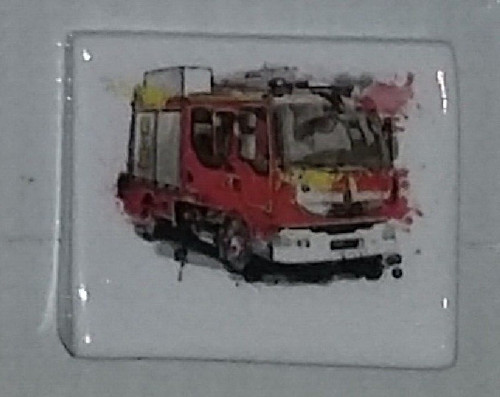 Fève unitaire série pompiers - unitaire,