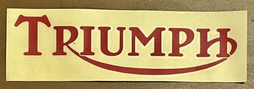 Vintage triumph logo red - logo,