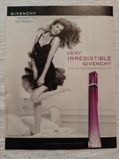 Publicité papier Parfum. Perfume Ad Givenchy Very Irresistible de 2008