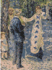 Modèle De Point De Croix Par