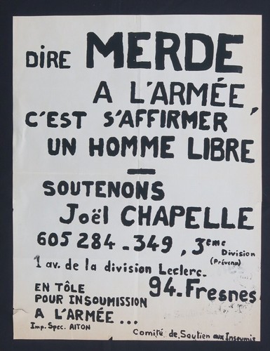 Affiche originale mai dire - originale,