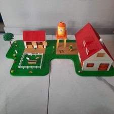 Majokit Majorette 7701 Grande Ferme Ville Jouet Construction Vintage