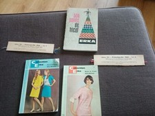  1960/1970 Lot 3 revues ERKA catalogue ancien laine tricot COLLECTION
