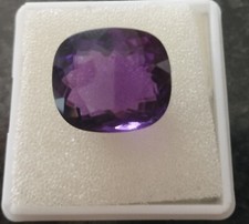  30,42 CT Amethyste Naturelle "VVS* Transparente    Non Traitée