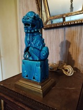 Pied de Lampe Décor Chien de