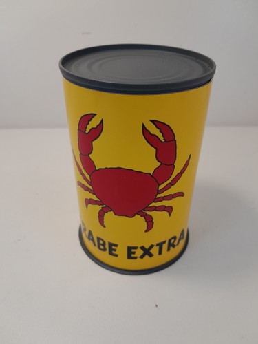Boite conserve tintin crabe - boite,
