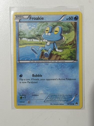Froakie 122 common xy - froakie, 38/122
