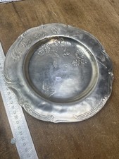 Art déco assiette - plat, Étain