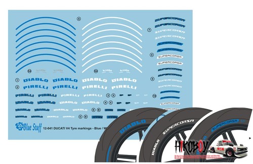 Decal marquages pneus - decal, 1/12
