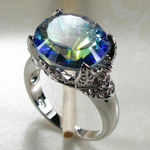 Belle bague argent topaze - argent,,