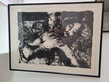 lithographie signée raya