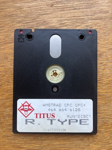 Titus type amstrad cpc - r-type,