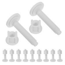  20 Pcs Vis Abattant Wc Fixations Matériel De Montage Du Siège Toilette