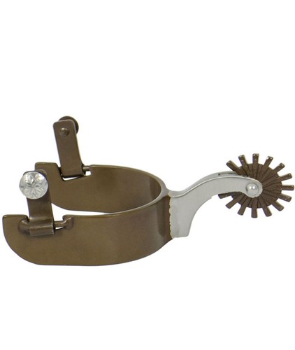 Eperons western acier avec - eperons, en