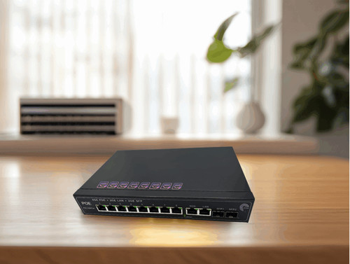 Switch poe gigabit 2sfp - switch,