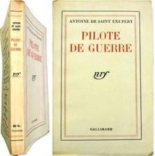 Pilote de guerre 1942 Antoine de Saint Exupéry 20e édition année de l'originale