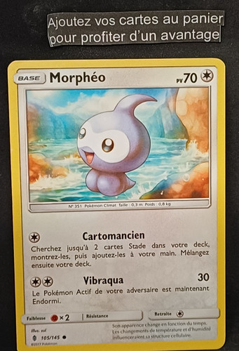 Pokemon morpheo 105 145 - morpheo, sl2