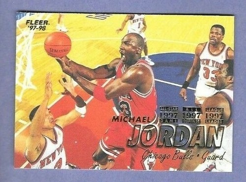 1992 fleer 23 michael - fleer, #23