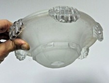 TULIPE VERRE de lustre type EZAN  ideal   lampe ART DECO N°2  