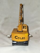 Vintage Ancien Fonte Coles Grue Mobile Dinky Supertoys England Meccano Co 1950