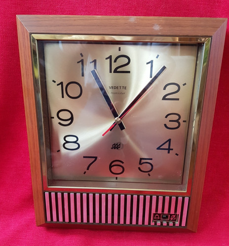 Horloge murale vintage 1970 - vintage,