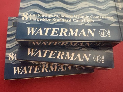 Cartouches encre waterman - d'encre,