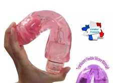 Vibromasseur 23 cms x 5 cms Clitoris Sextoy Vibro Gode Godemichet Silicone