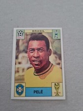 PANINI WORLD CUP STORY SONRIC PELE BRESIL MEXICO 70 # 38 ROOKIE 