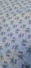  TISSU Fleurs Confection / Ameublement  1 coupon 1m 80 X 2m Tbe