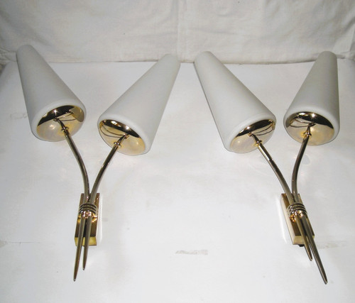Paire applique double - paire, d'applique