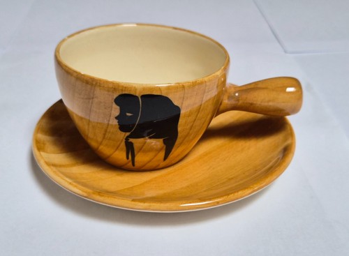 Tasse soucoupe céramique - &,