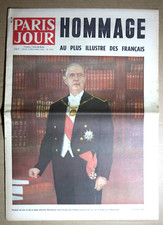 Mort du Général de Gaulle